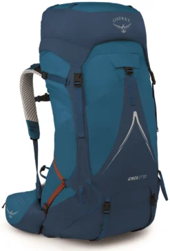 Backpack Osprey Men Atmos AG LT 50 Night Shift Scoria Blue (S/M)