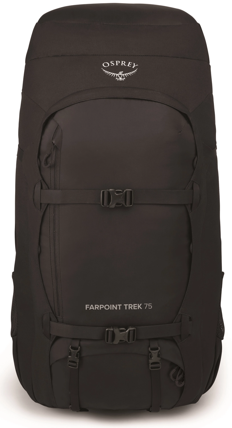Backpack Osprey Men Farpoint Trek 75 Black 2 Backpack Osprey Men Farpoint Trek 75 Black - Afbeelding 2