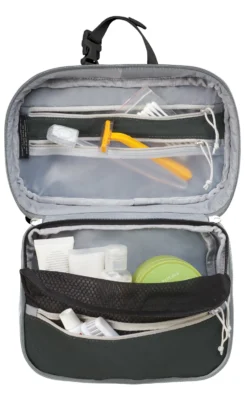 Toilettas Osprey Transporter Hanging Toiletry Kit Smoke Grey -Osprey 3 TransporterToiletryKit F21 Side3 SmokeGrey