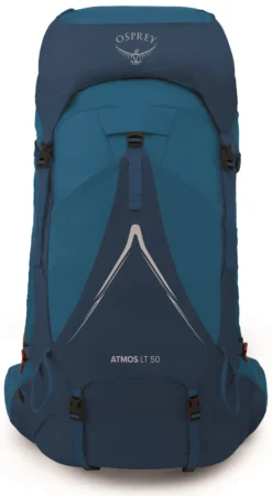 Backpack Osprey Men Atmos AG LT 50 Night Shift Scoria Blue (S/M) -Osprey 3 atmosaglt50 s23 front nightshiftscoriablue2010004682