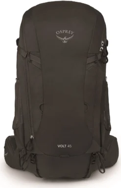 Backpack Osprey Men Volt 45 Mamba Black -Osprey 3 volt45 s22 front mambablack2010003945