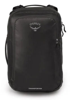Reistas Osprey Transporter Carry-On Bag Black -Osprey 3 web 0311 transportercobag f21 front black