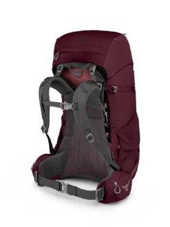 Backpack Osprey Renn 65 Aurora Purple -Osprey 4 Renn 65 S19 SideBack Aurora Purple web