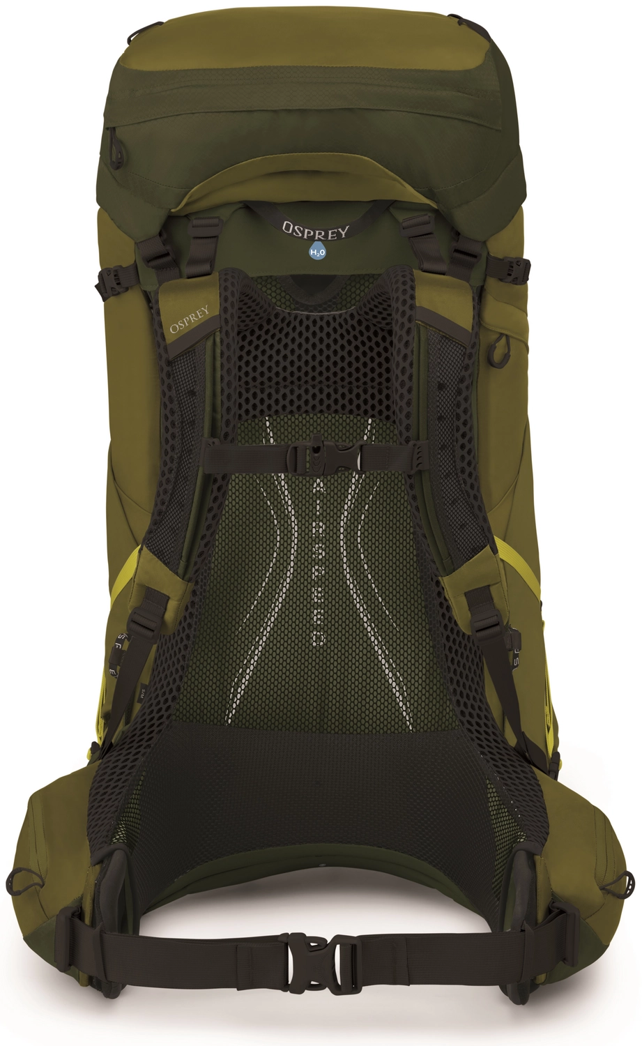 Backpack Osprey Men Atmos AG LT 65 Scenic Valley Green Peppercorn (S/M) 4 Backpack Osprey Men Atmos AG LT 65 Scenic Valley Green Peppercorn (S/M) - Afbeelding 4