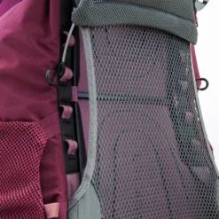 Backpack Osprey Renn 65 Aurora Purple -Osprey 5 Renn Adjustable AirSpeed ventilated trampoline suspended mesh backpanel web