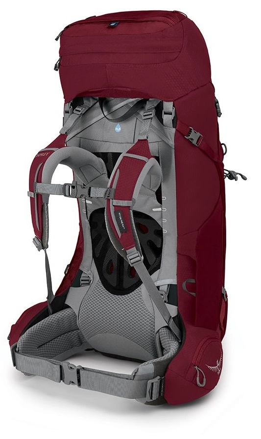 Backpack Osprey Ariel 55 Claret Red (M/L) 5 Backpack Osprey Ariel 55 Claret Red (M/L) - Afbeelding 5