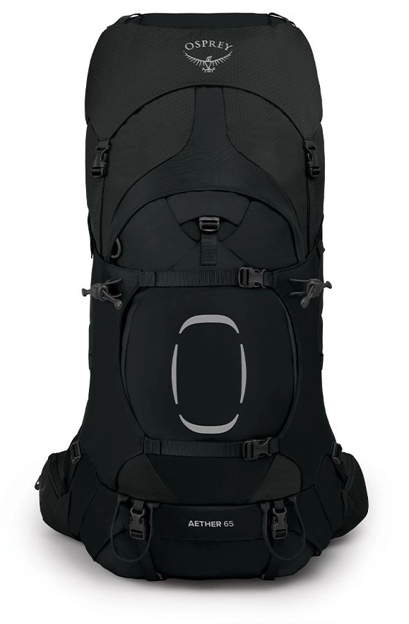 Backpack Osprey Aether 65 Black (L/XL) 8 Backpack Osprey Aether 65 Black (L/XL) - Afbeelding 8