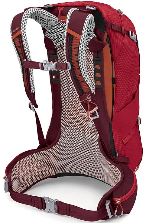 Rugzak Osprey Men Stratos 24 Poinsettia Red 2 Rugzak Osprey Men Stratos 24 Poinsettia Red - Afbeelding 2