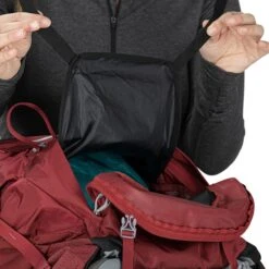 Osprey Ariel 55 Womens Backpack M/L Claret Red -Osprey image 1387