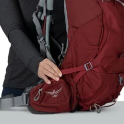 Osprey Ariel 55 Womens Backpack M/L Claret Red -Osprey image 1389
