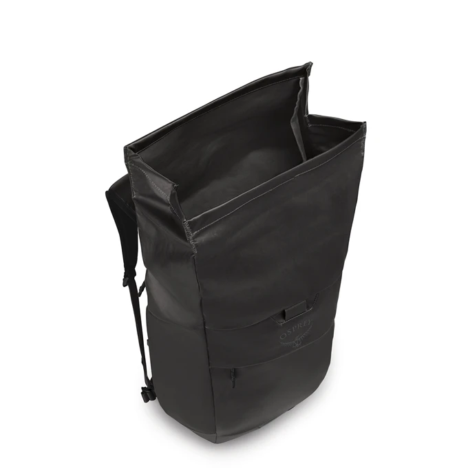 Osprey Transporter Roll Top Backpack Black 3 Osprey Transporter Roll Top Backpack Black - Afbeelding 3