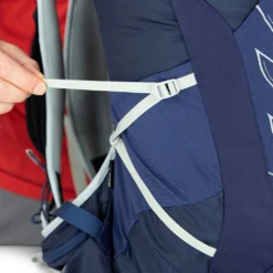 Rugzak Osprey Talon 33 Ceramic Blue (S/M) -Osprey talon dual access side pockets with insideout compression 4